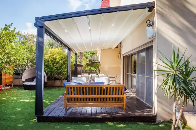 פרגולת אלומיניום 3